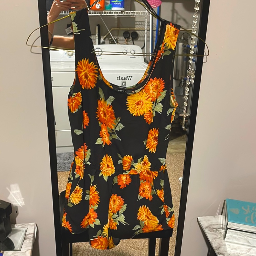 Sunflower romper